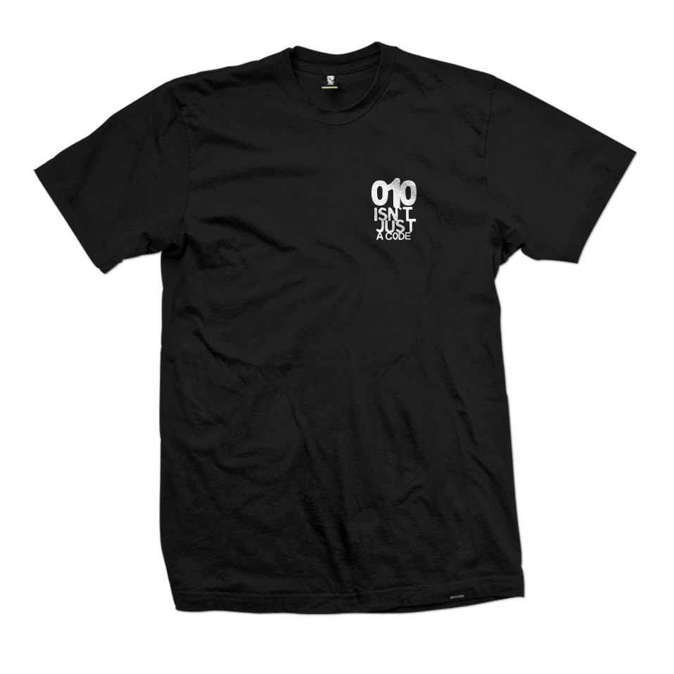 010 ISNT JUST A CODE (Borst) tee
