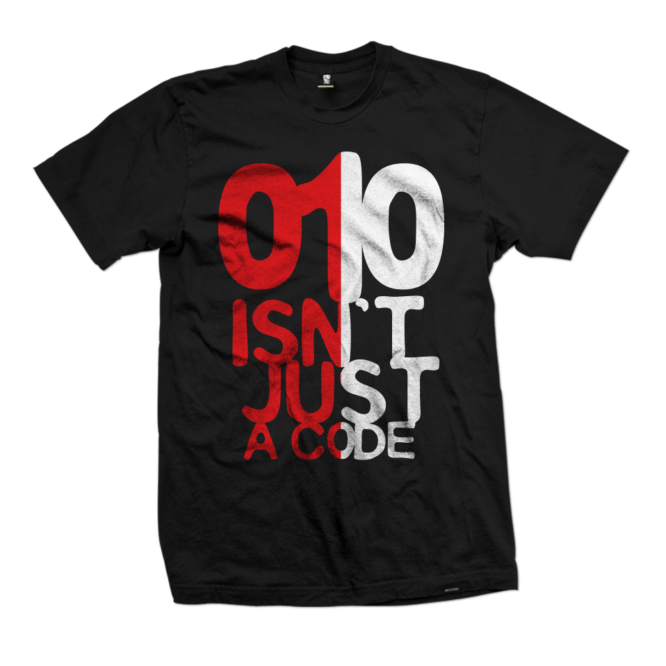 010 ISNT JUST A CODE (Fey) tee