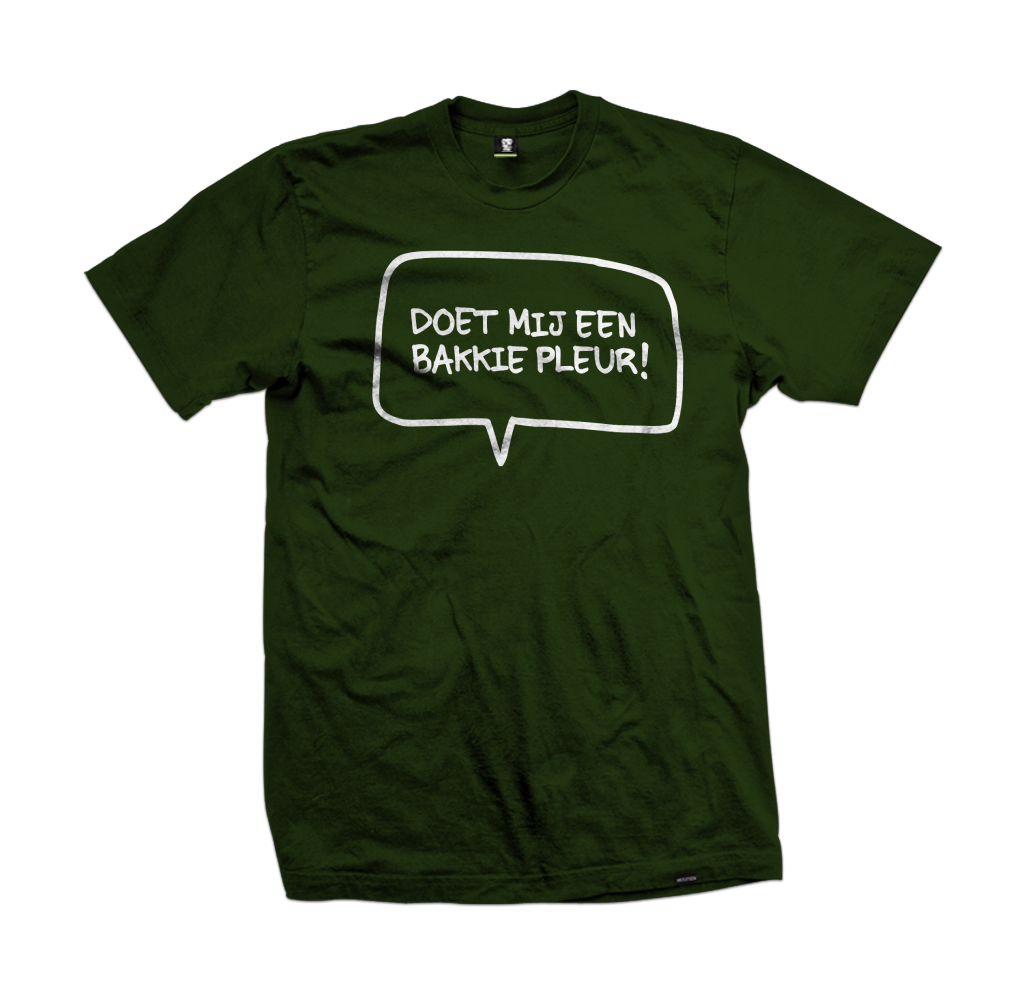 "Doet mij een bakkie pleur!" tee