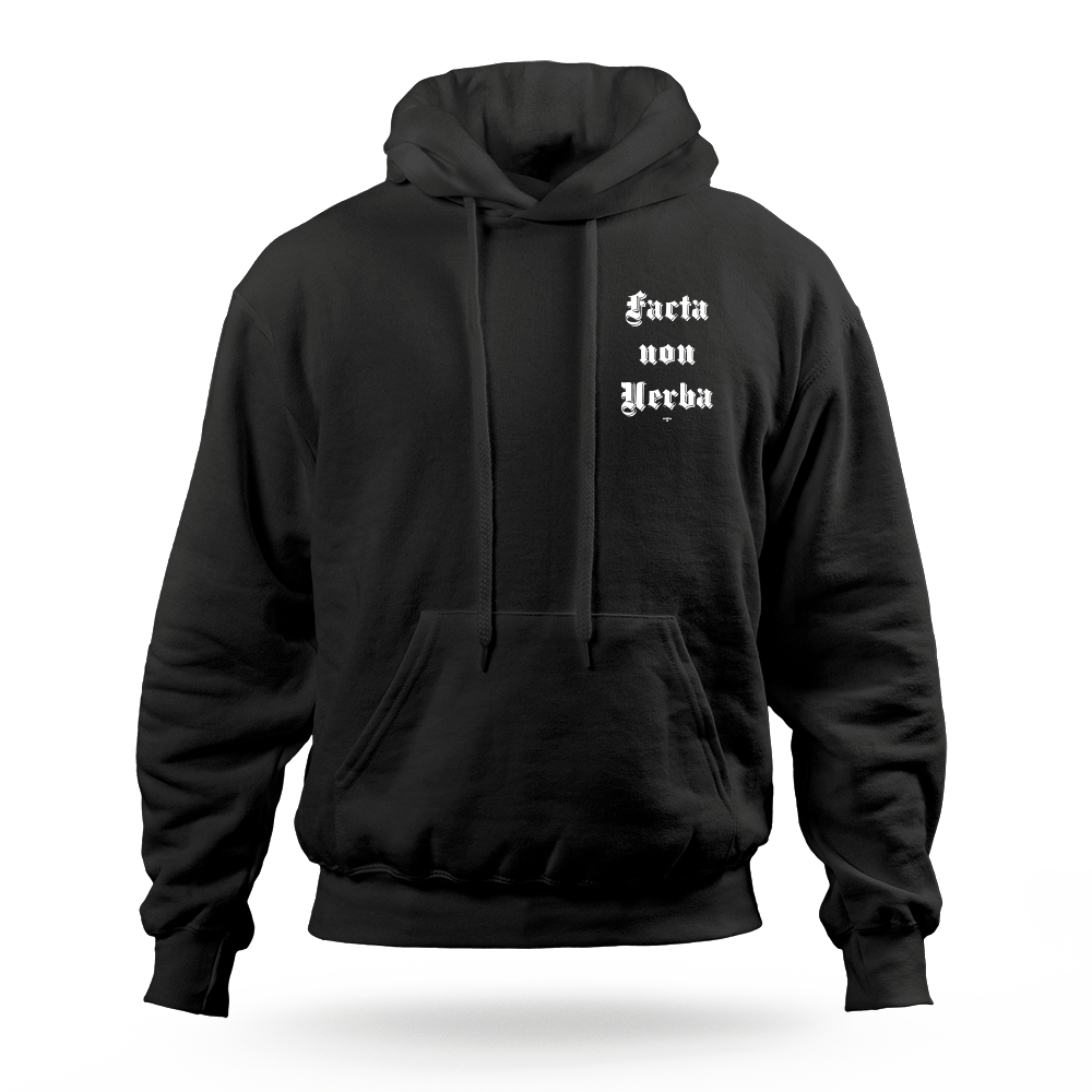 FACTA NON VERBA (Borst) hoodie