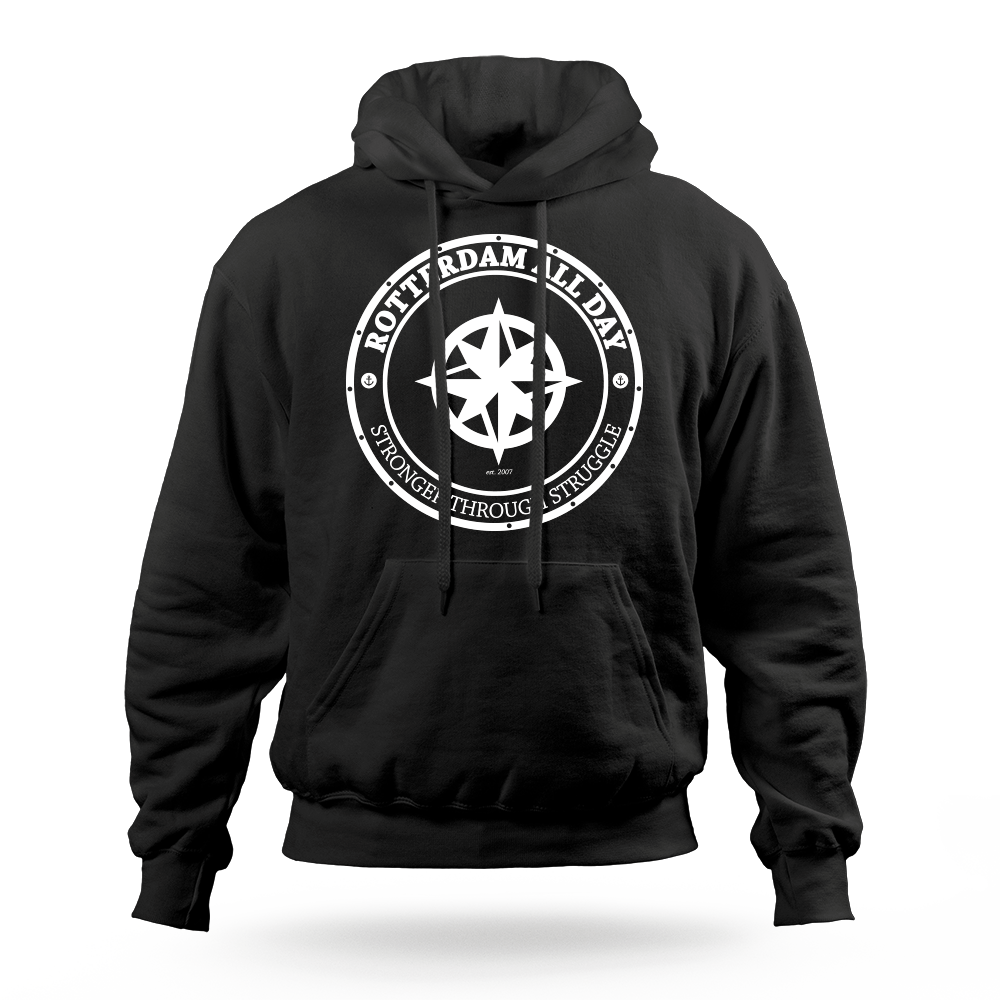 Sterker Door Strijd "Kompas" hoodie