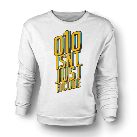 010 ISNT JUST A CODE (Retro) Sweater