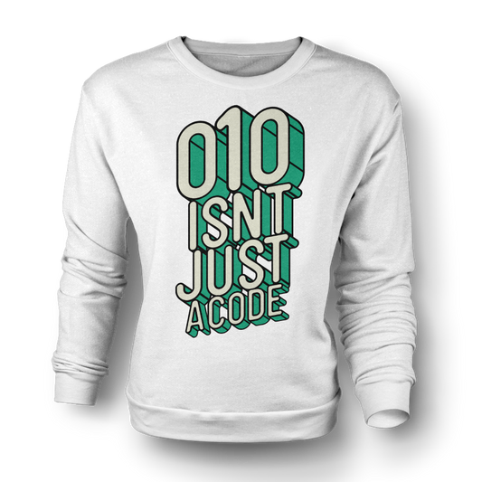 010 ISNT JUST A CODE (Vintage) Sweater
