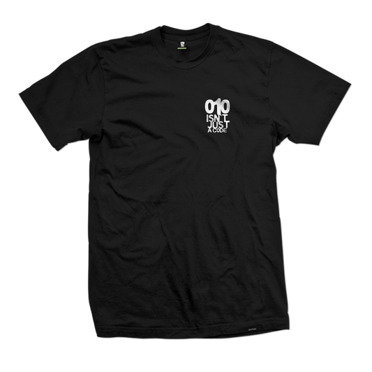 010 ISNT JUST A CODE (Borst) tee