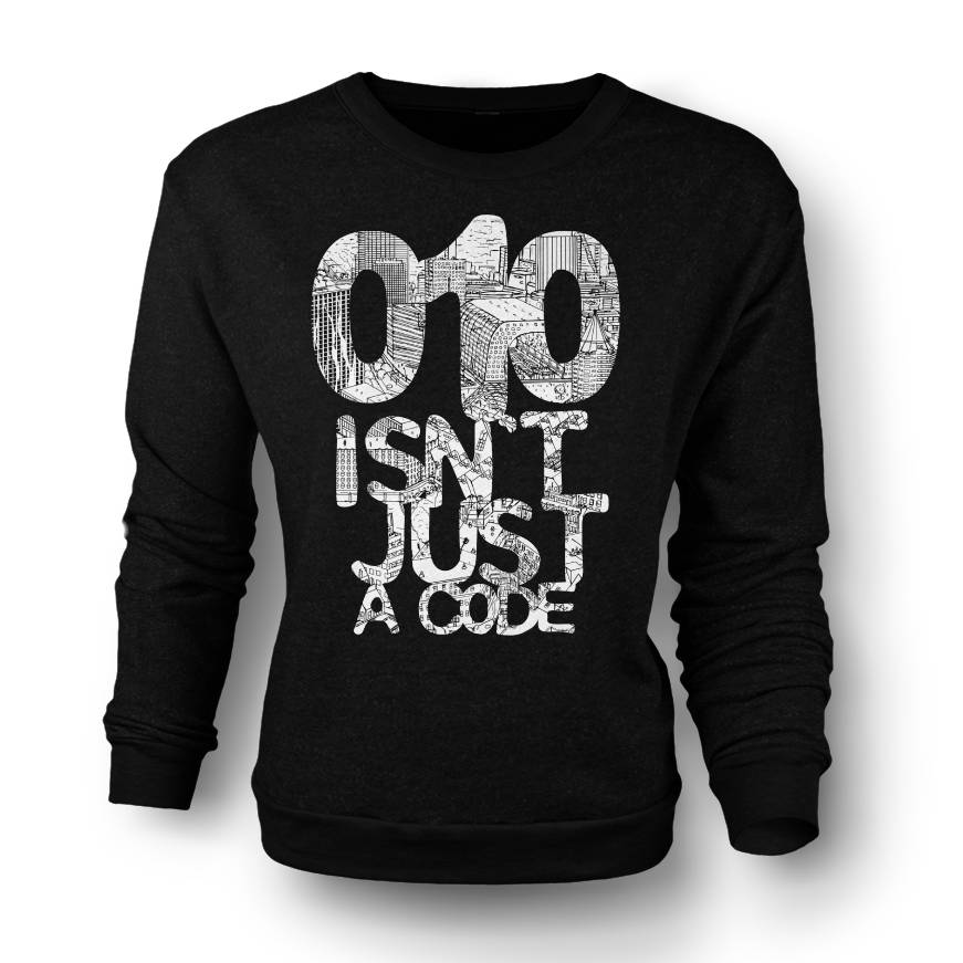 010 ISNT JUST A CODE (Skyline Markthal) Sweater