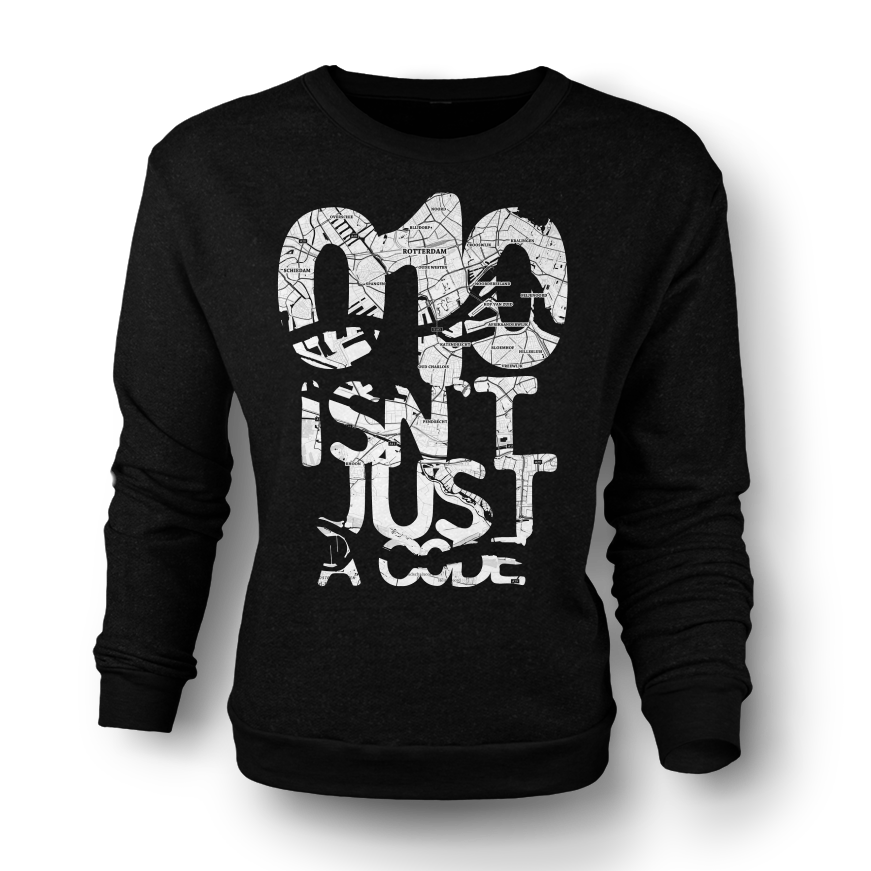 010 ISNT JUST A CODE (Plattegrond) Sweater