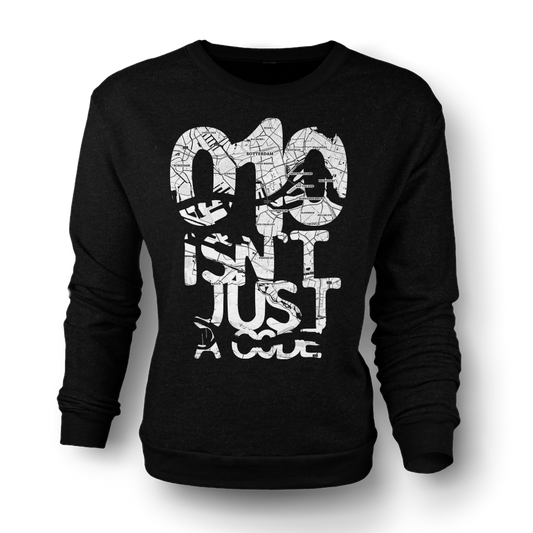 010 ISNT JUST A CODE (Plattegrond) Sweater
