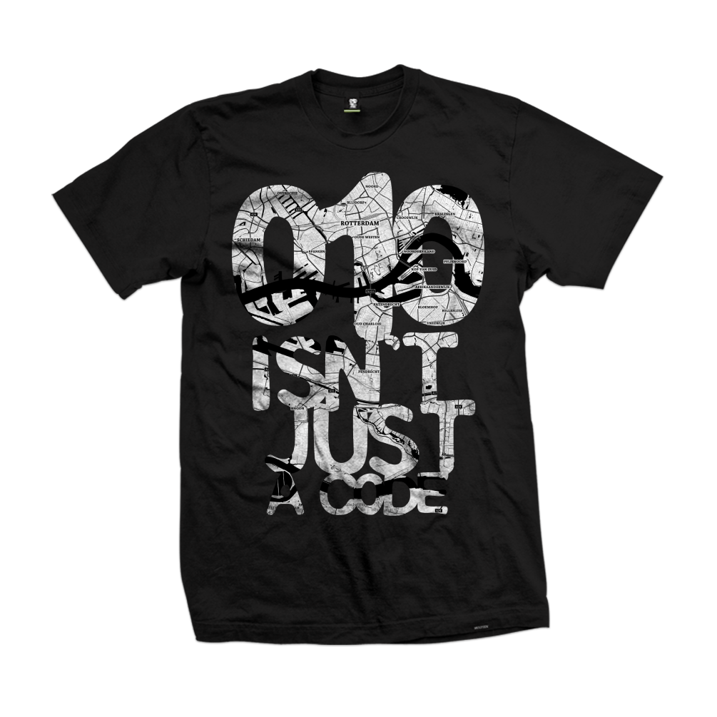 010 ISNT JUST A CODE (Plattegrond) tee