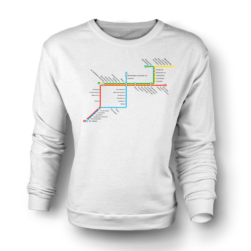 Metro Lijnen Sweater