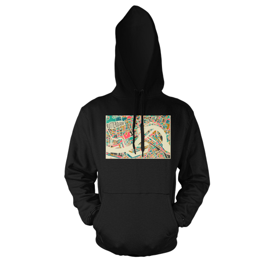 Retro Plattegrond Hoodie