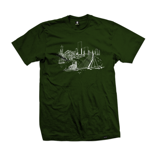 Skyline Rotterdam (tekening) tee