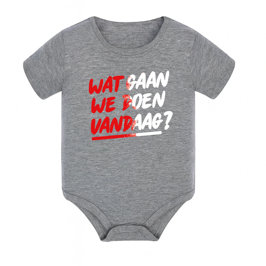 Wat Gaan We Doen Vandaag Romper